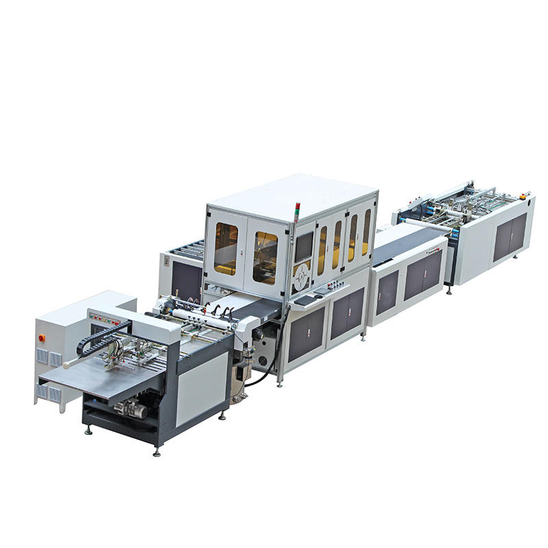 m&aacute;quina para fabricar cajas completamente autom&aacute;tica