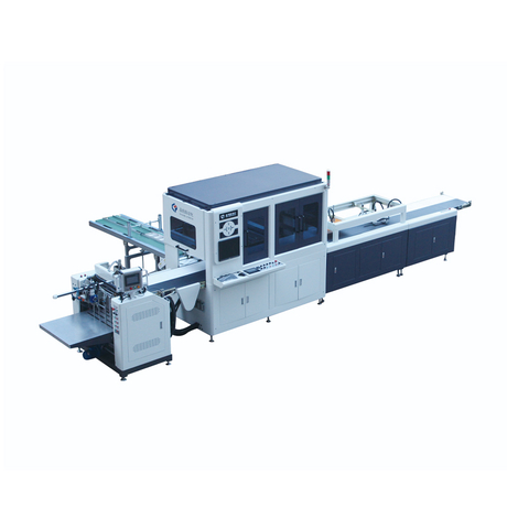 Posicionamiento visual automático Machien para caja rígida y portada de libros PC-600B