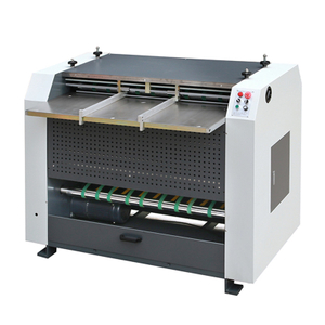 Máquina semi automática ranuradora | Máquina de ranurado Papercald V | Máquina de ranuramiento de carboard v