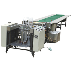 Máquina de encolado de papel | Máquina semi automática de fabricación de cajas