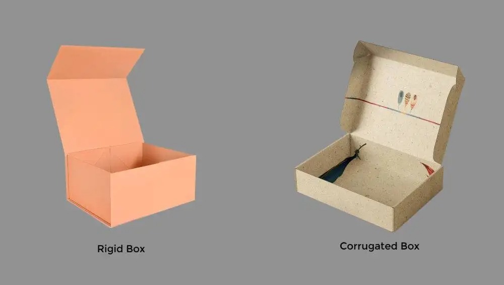 Cajas r&iacute;gidas y corrugadas
