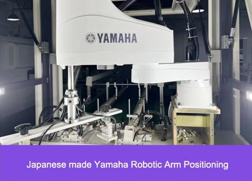 Posicionamiento visual de Yamaha para la automatización del ensamblaje de cajas