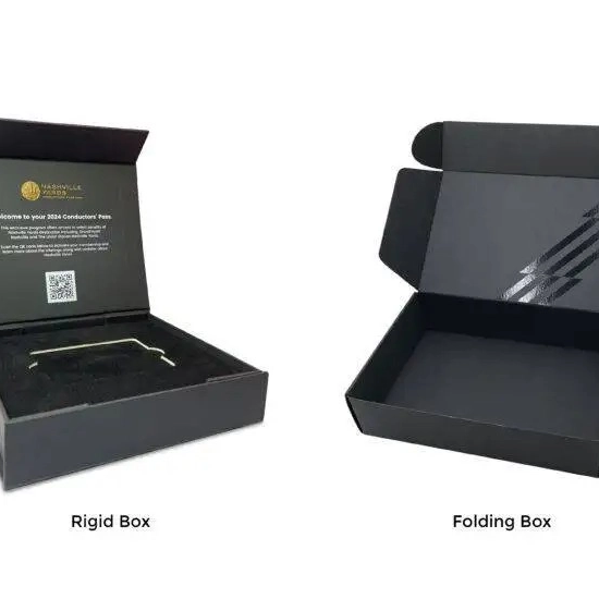 ¿Cuál es la diferencia entre cajas rígidas y corrugadas?