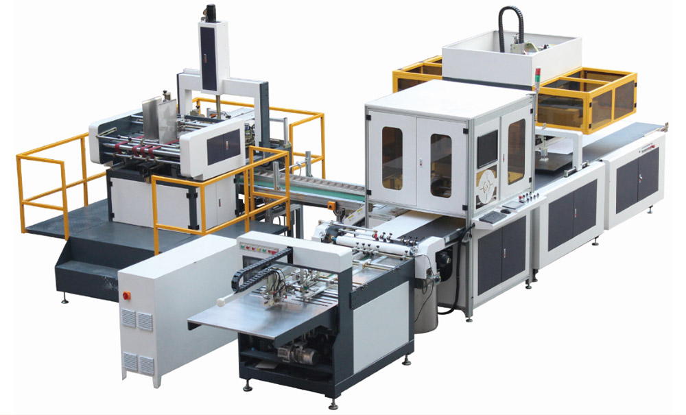 M&aacute;quina autom&aacute;tica para fabricar cajas r&iacute;gidas