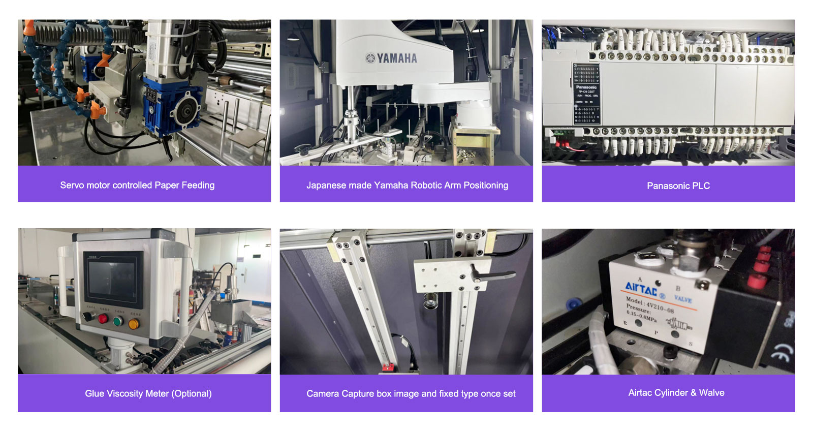 M&aacute;quina autom&aacute;tica de posicionamiento de doble visual
